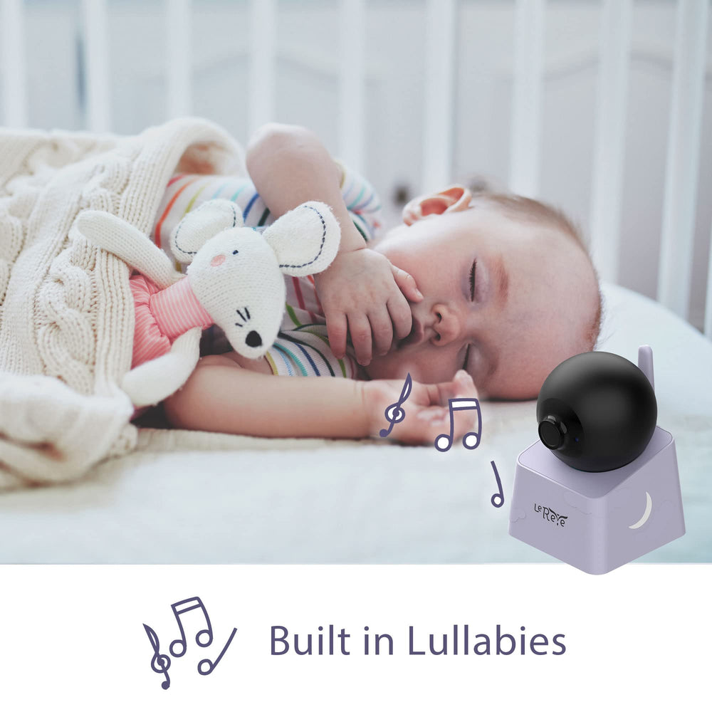 LEREVE LeMove add-on camera night-friendly noise reduction for clearer sounds.