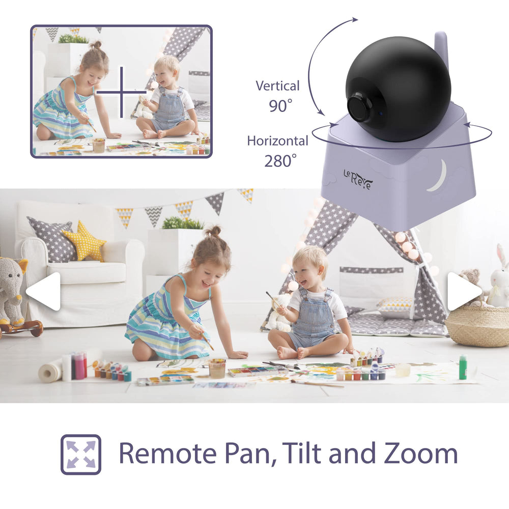 LEREVE LeMove add-on camera wall-mount ready for flexible placement.