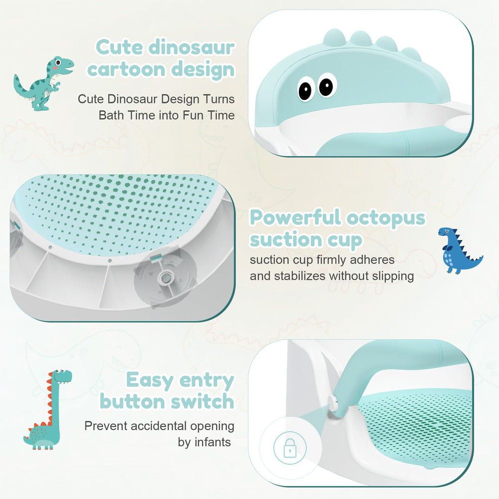 Lerrutue bath seat installs in minutes with no tools