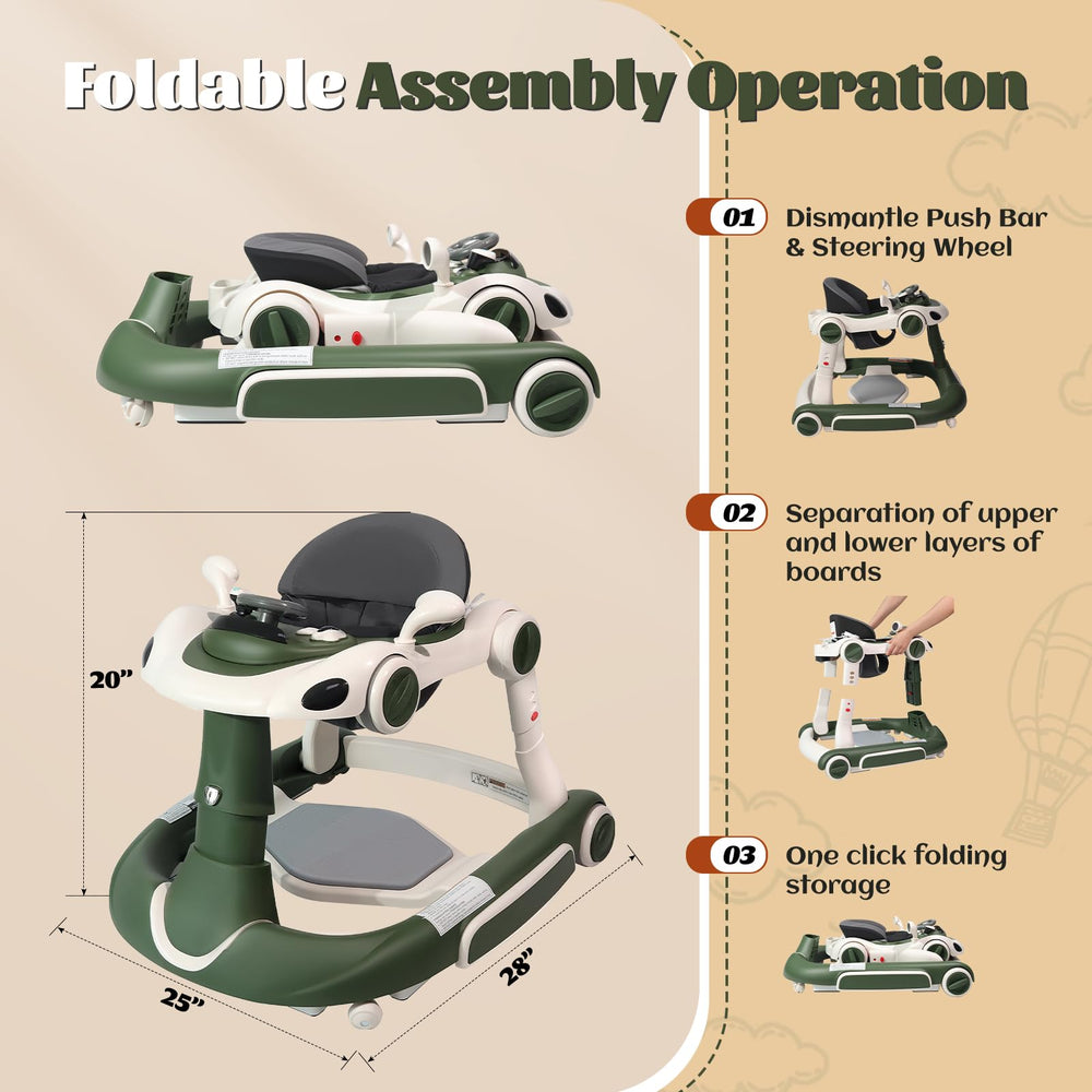 Lerrutue height-adjustable seat with surround cushion supports growth