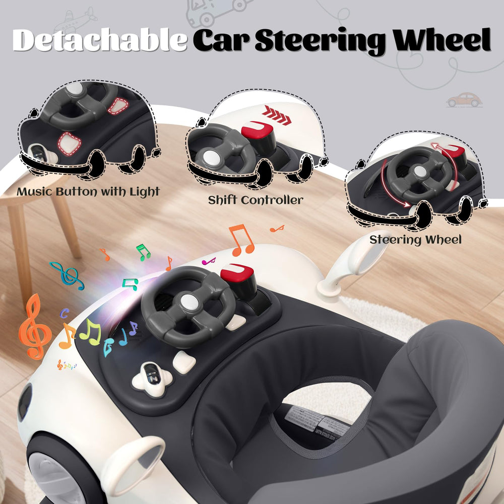Lerrutue 4-in-1 modes showcased for growing babies and changing needs.
