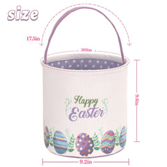 LessMo personalized Easter basket with name print for a keepsake