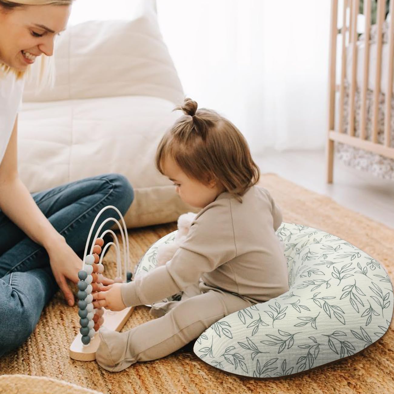 Lethooly nursing pillow cover makes a thoughtful gift for new parents.