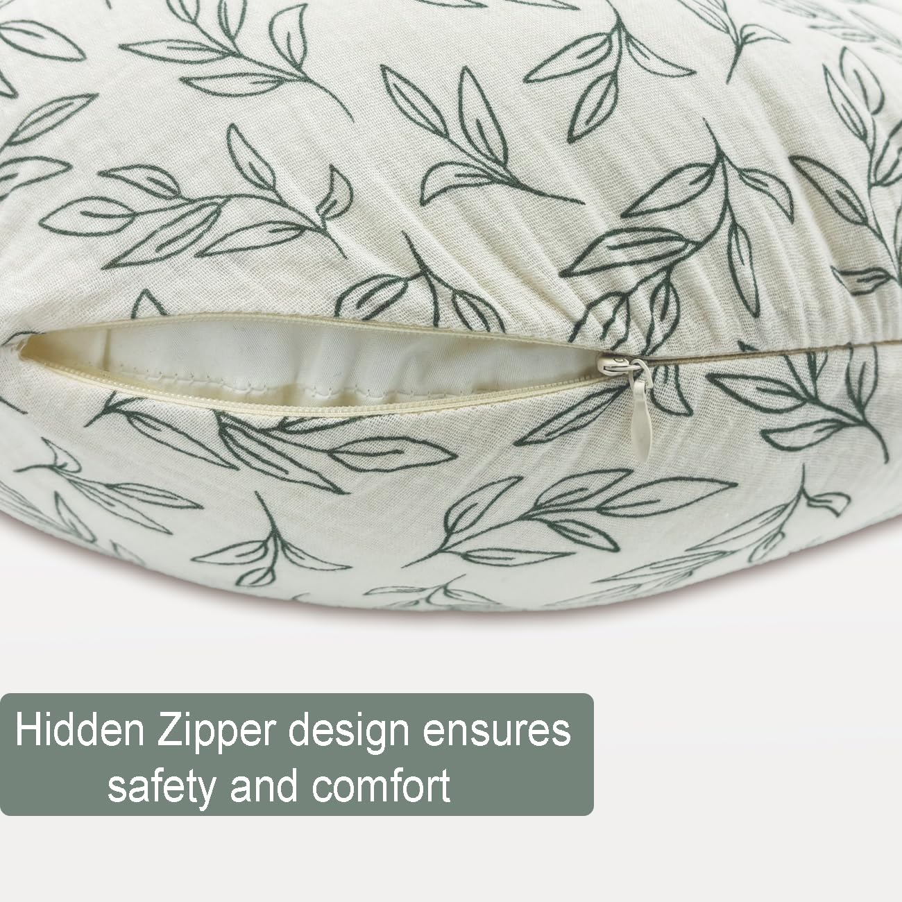 Lethooly two-pack of pillow covers ensures clean backups.