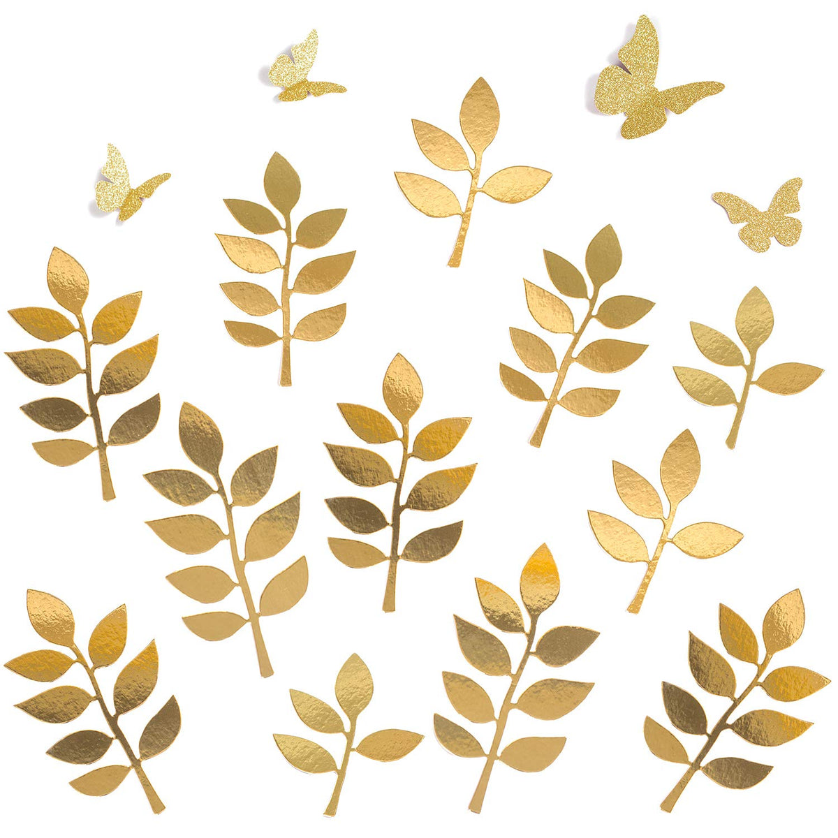 Letjolt Paper Leaves Set decor long branches for an elegant wall backdrop.