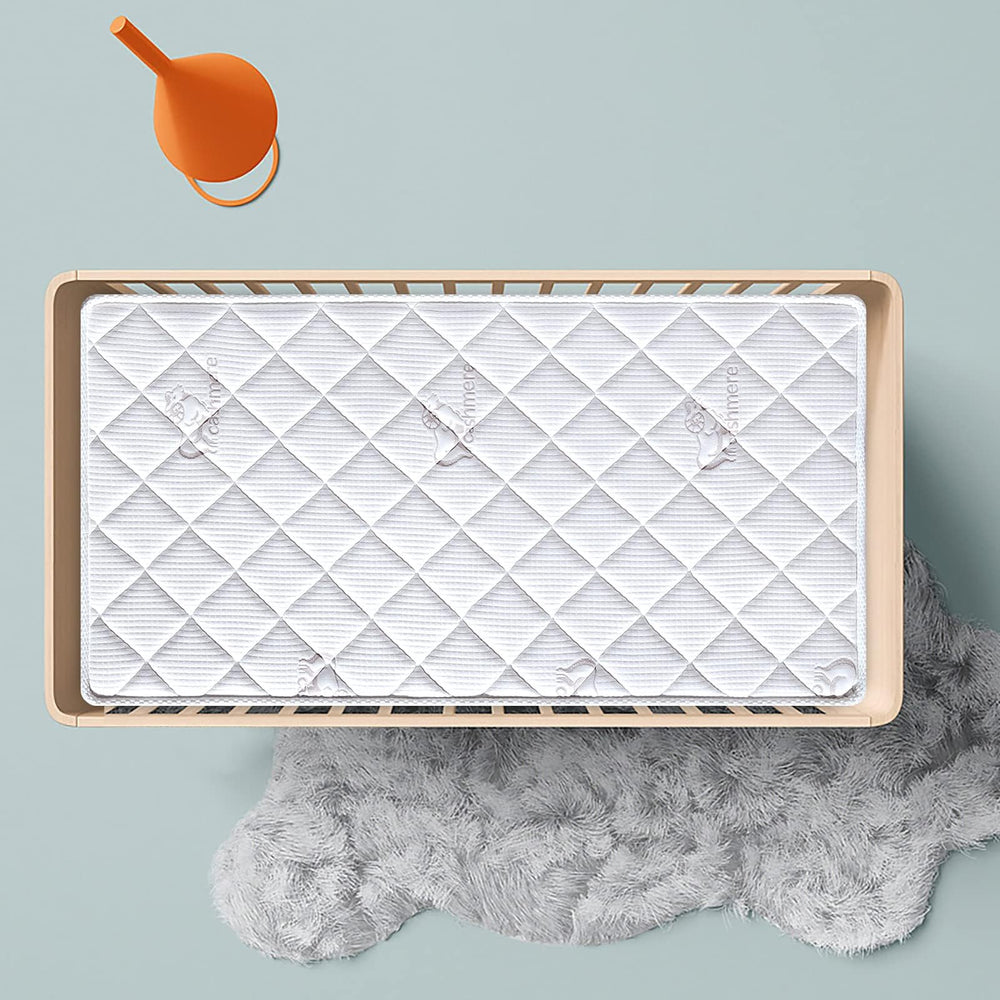 Letmxiu standard crib and toddler bed compatibility for long-term use.