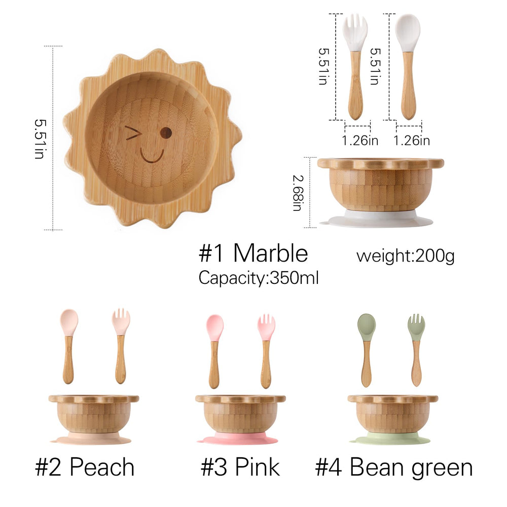 let's make care instructions help maintain the feeding set's longevity