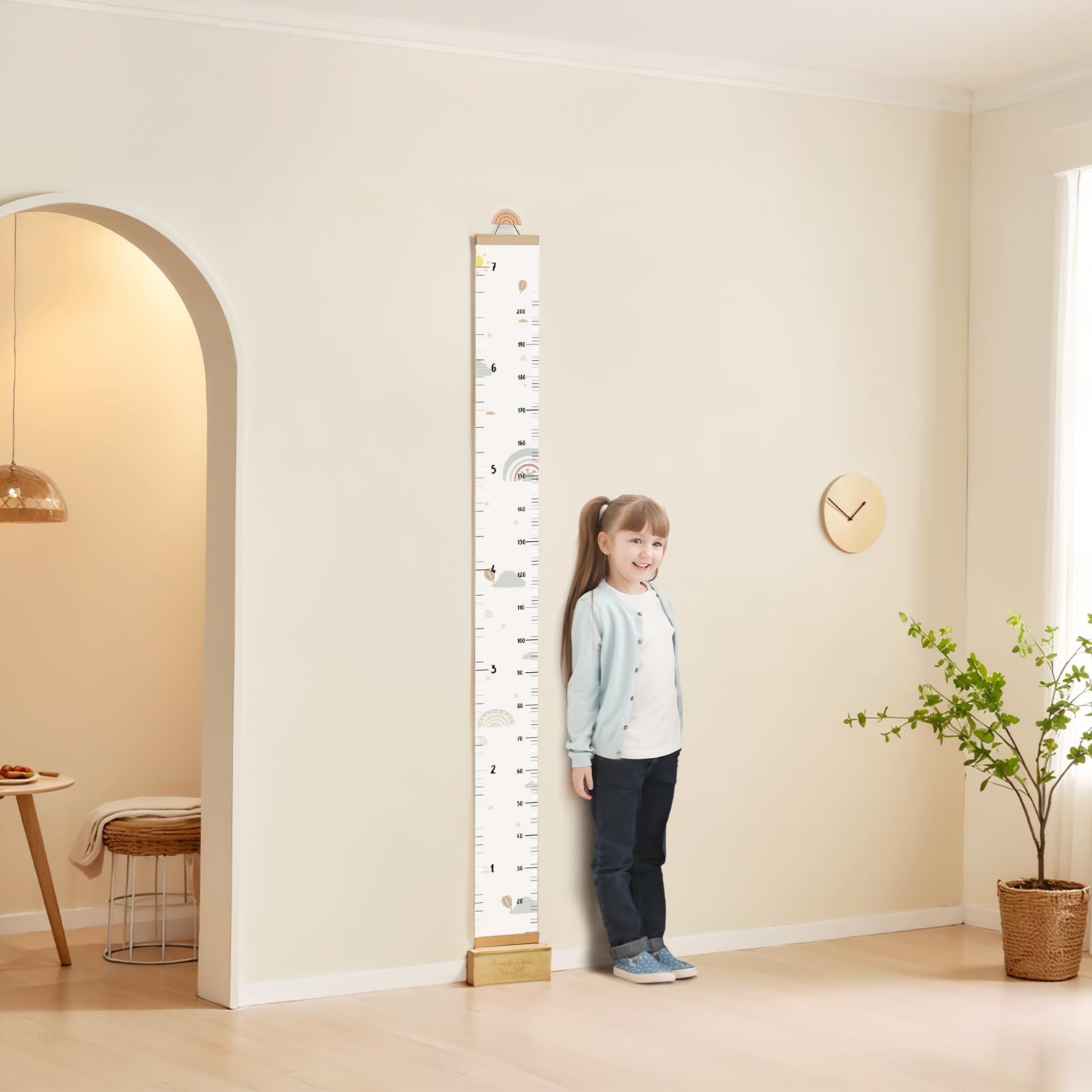 lets-make gift-ready growth chart ideal for baby showers