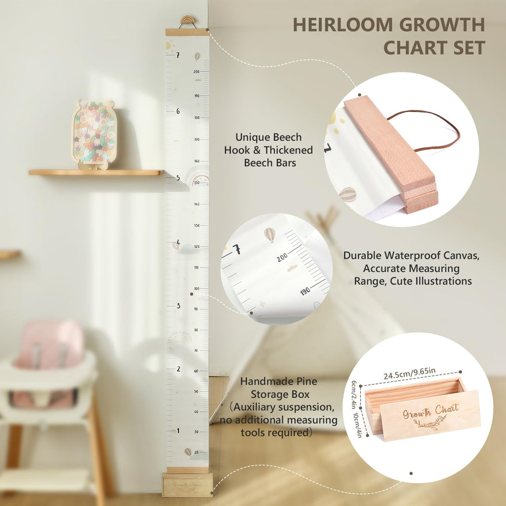 lets-make wooden keepsake box to store the chart and memories