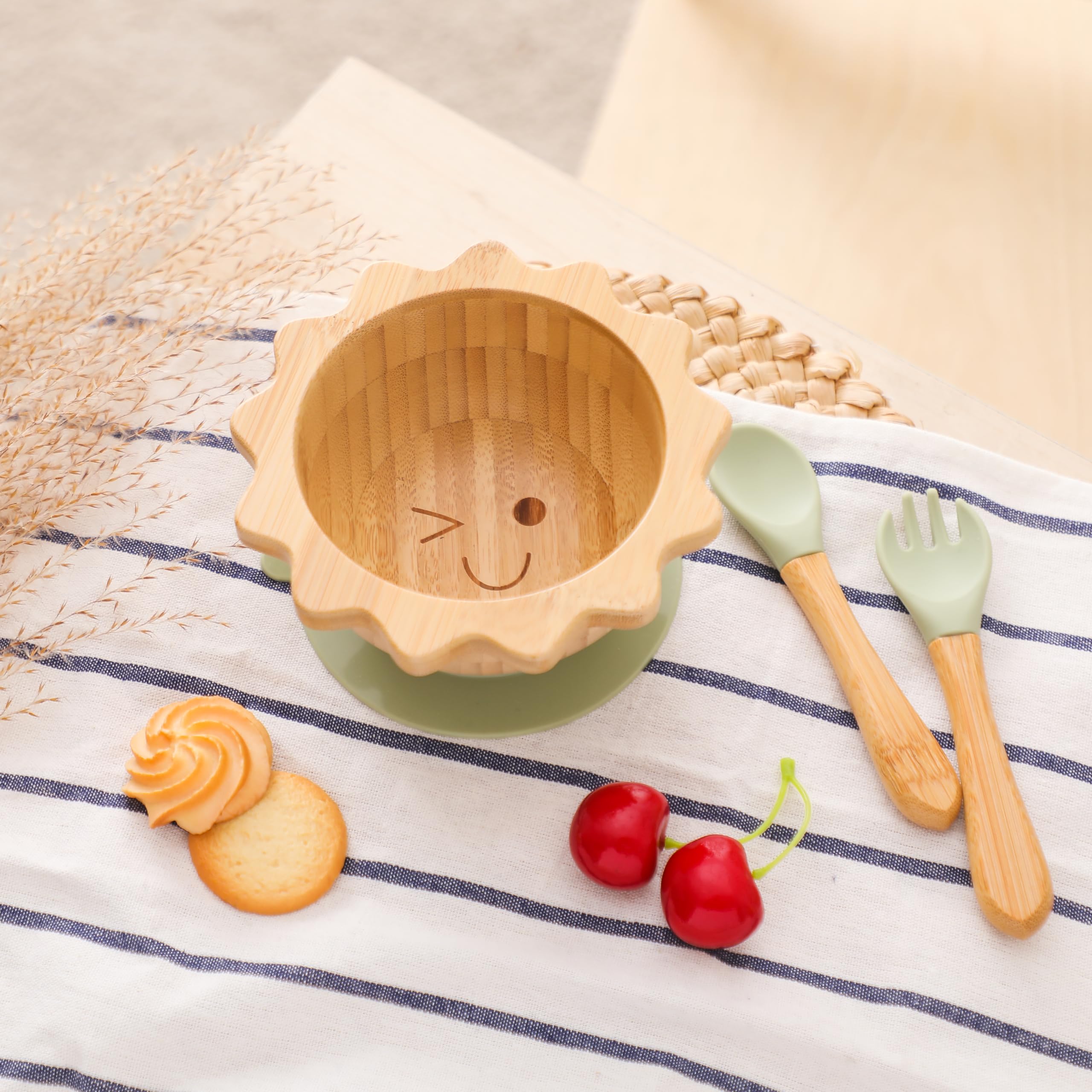 let's make smiling sun bowl adds playful touch to snacks