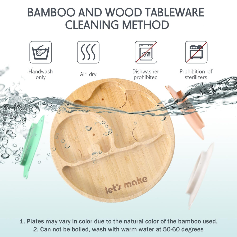 let's make bamboo fork with soft silicone tip for easy gentle feeding