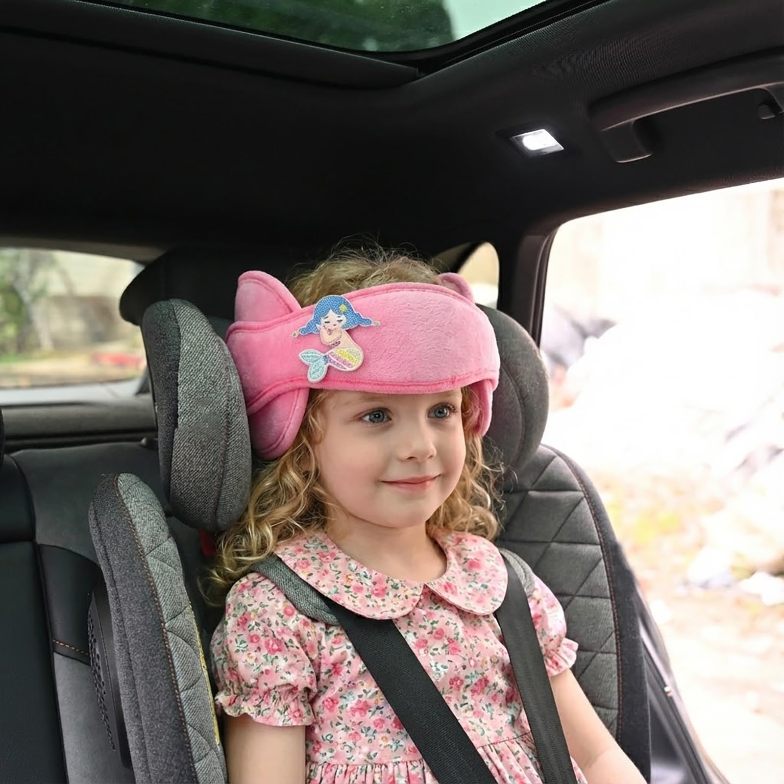 LETTON adjustable forehead strap keeps head stable for growing kids on the go.