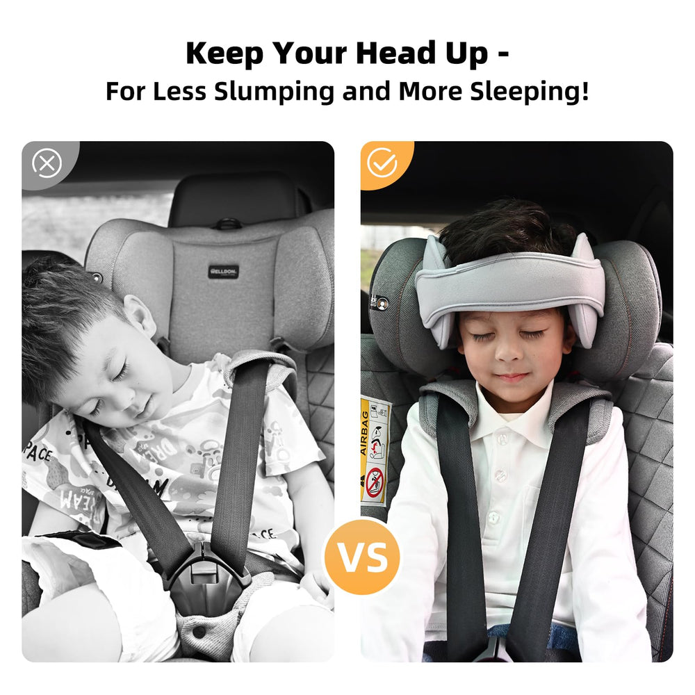 LETTON toddler neck relief car seat band supports proper alignment for safe travel