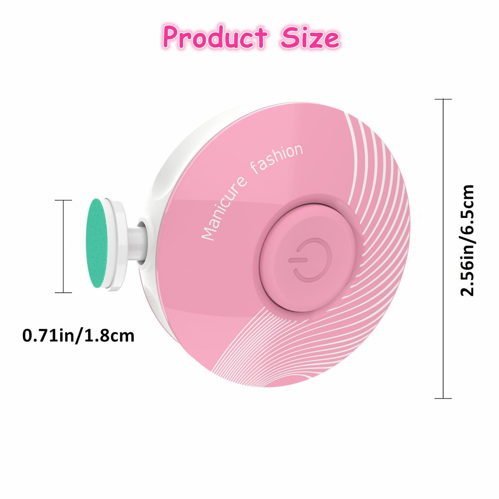 LETUENMI six-head set covers babies and adults for polishing.