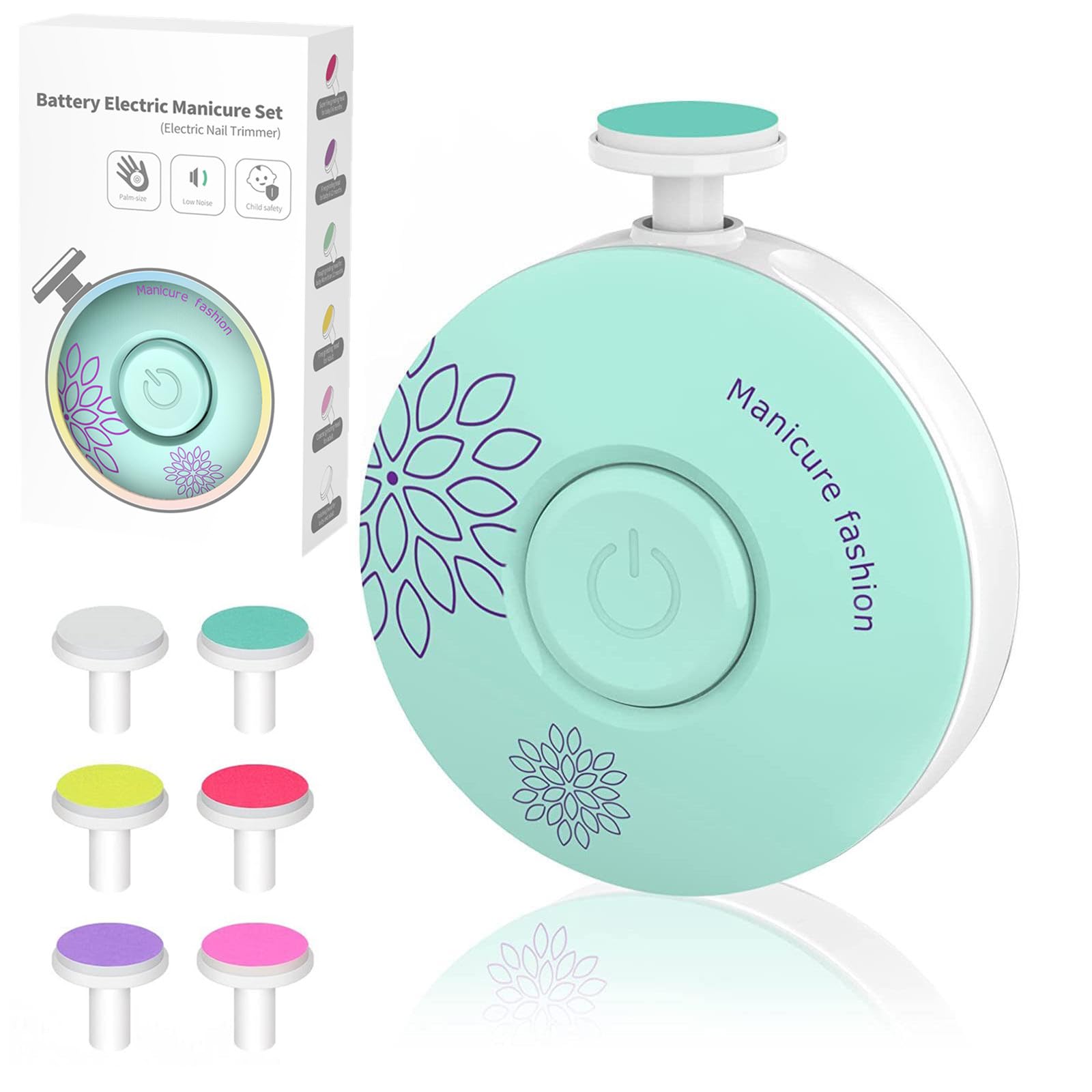 Letuenmi baby nail trimmer with 6 heads delivers gentle, precise grooming for newborns to toddlers.
