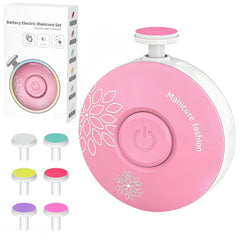 Letuenmi baby nail trimmer pink with 6 heads for gentle newborn nails.