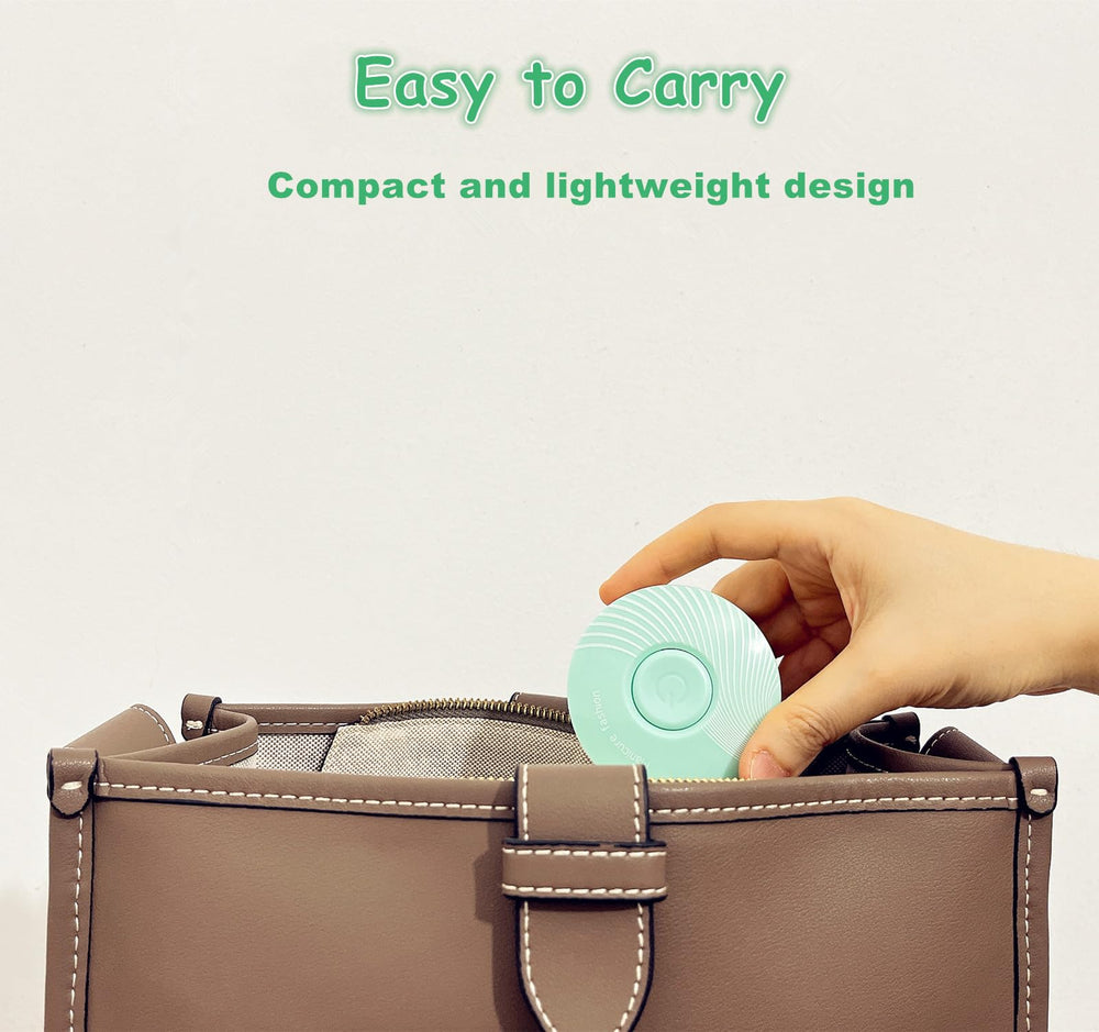 LETUENMI compact, round design fits comfortably in hand for quick sessions.
