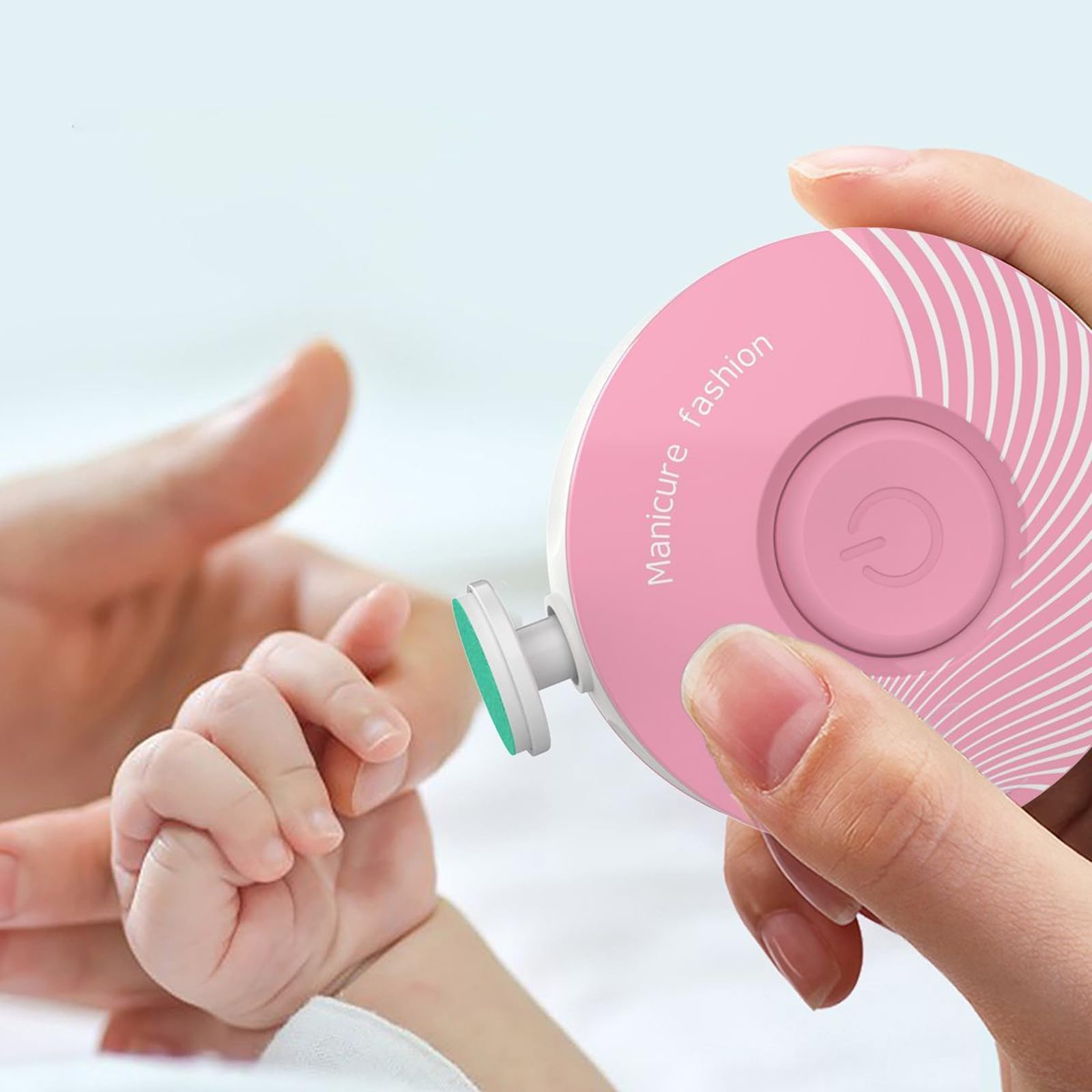 LETUENMI whisper-quiet motor enables gentle trims during baby's nap.