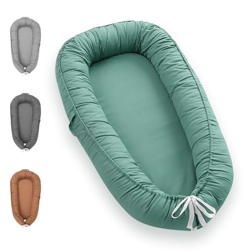 Letwearn ergonomic design supports baby's comfort during naps.