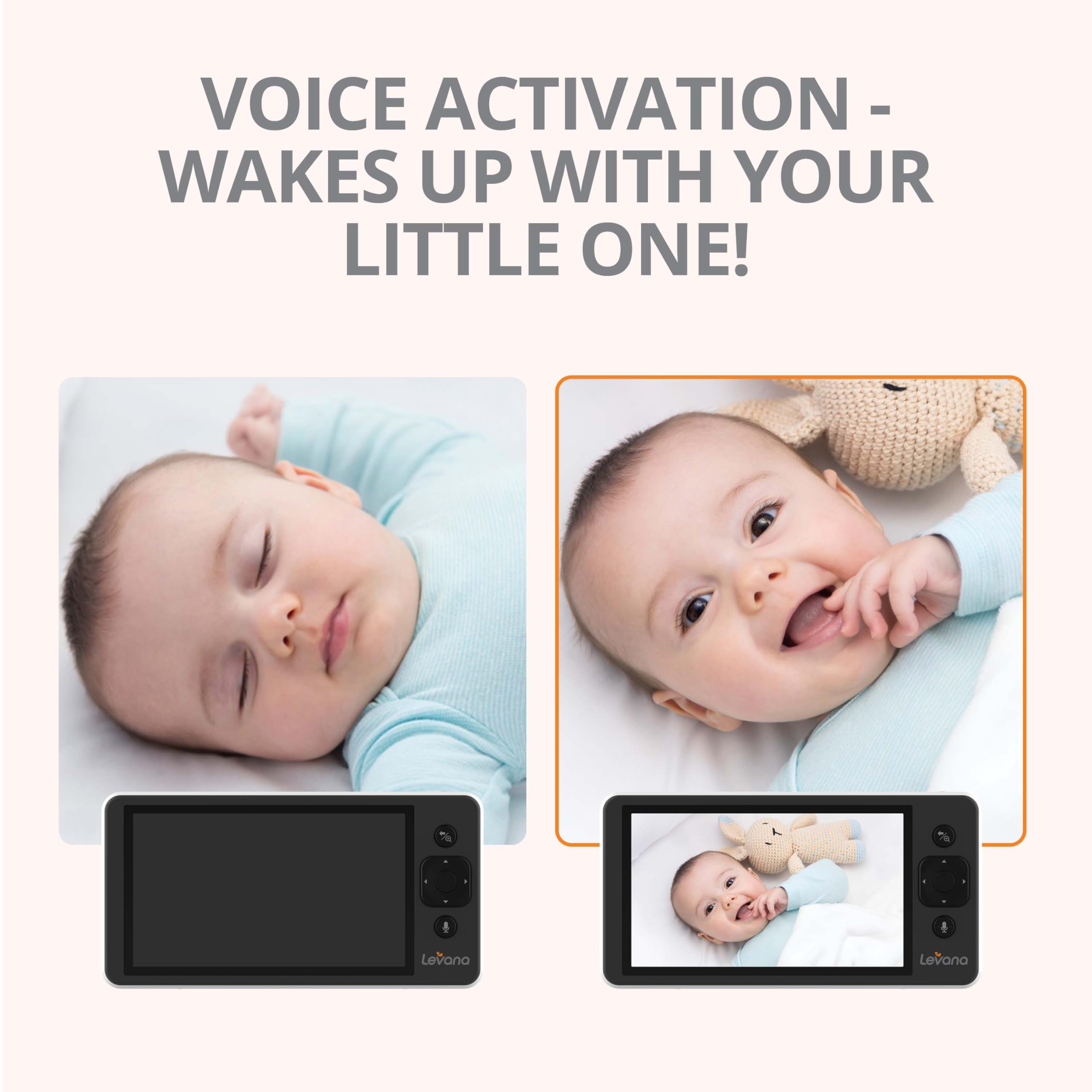 Levana Ella 1000ft range keeps connection across rooms