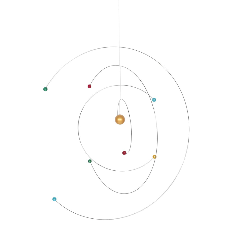 Levemolo Atom Hanging Mobile ideal for classroom decor.