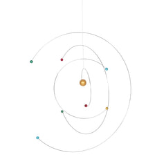 Levemolo Atom Hanging Mobile ideal for classroom decor.