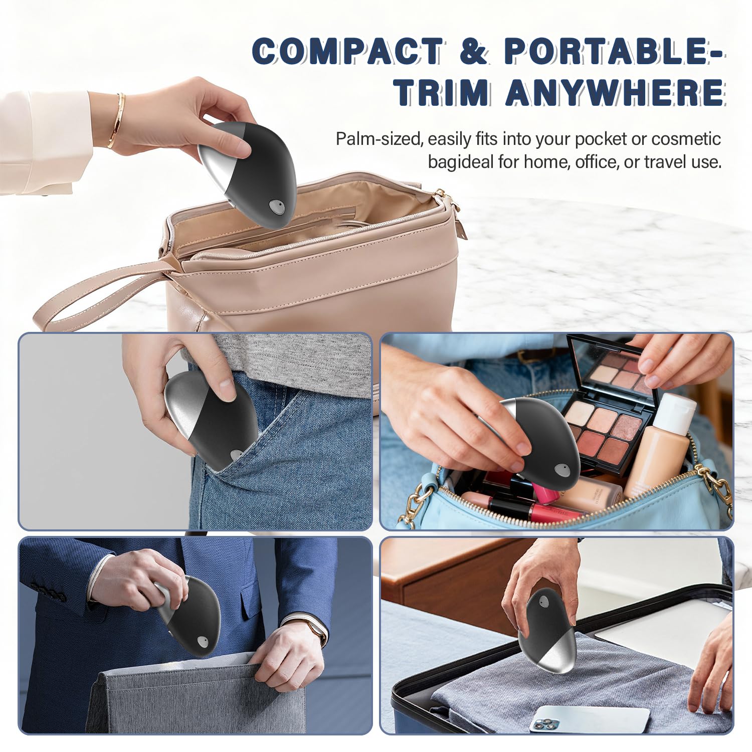 LE.VOLIFE Magnetic cover guards blade and prevents accidental activation