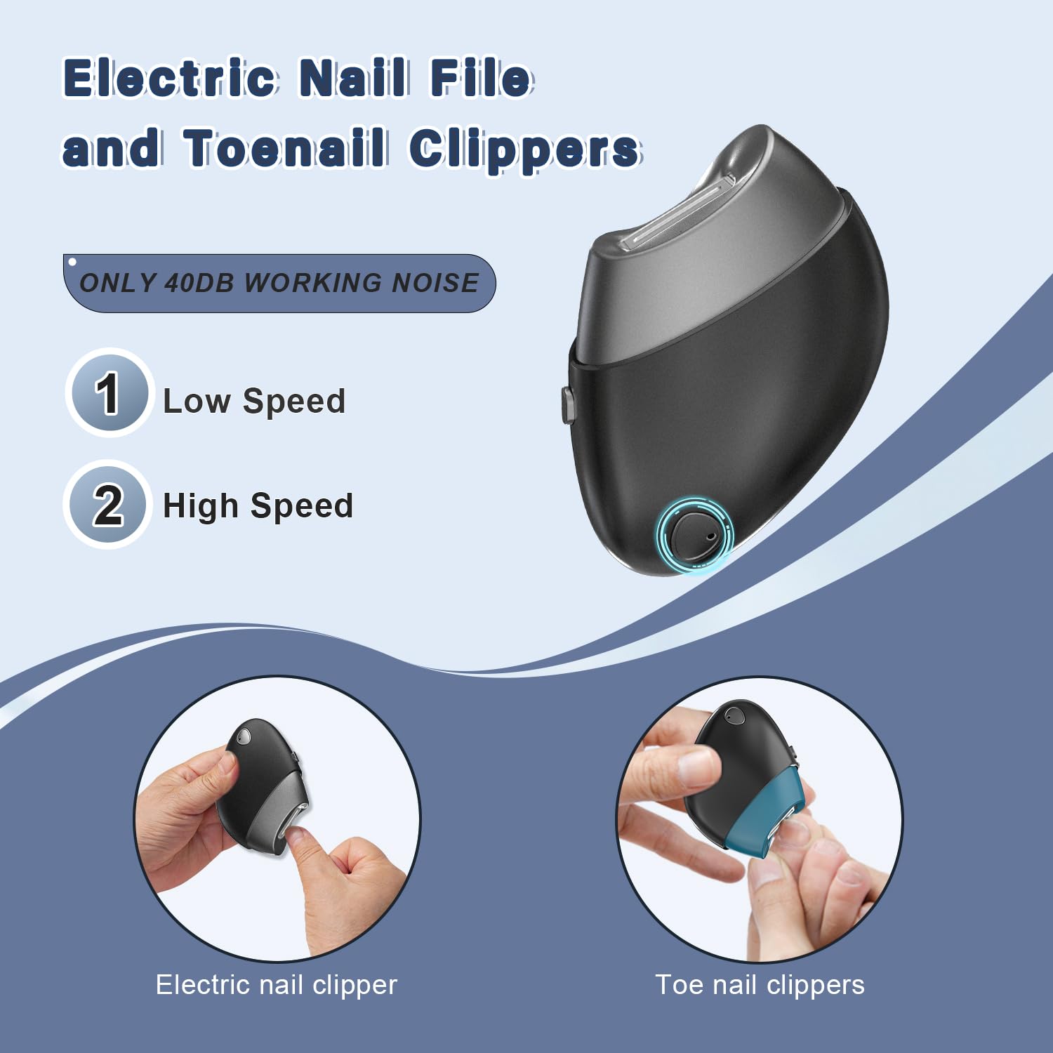 LE.VOLIFE Replacement blades for sustained sharp trimming performance