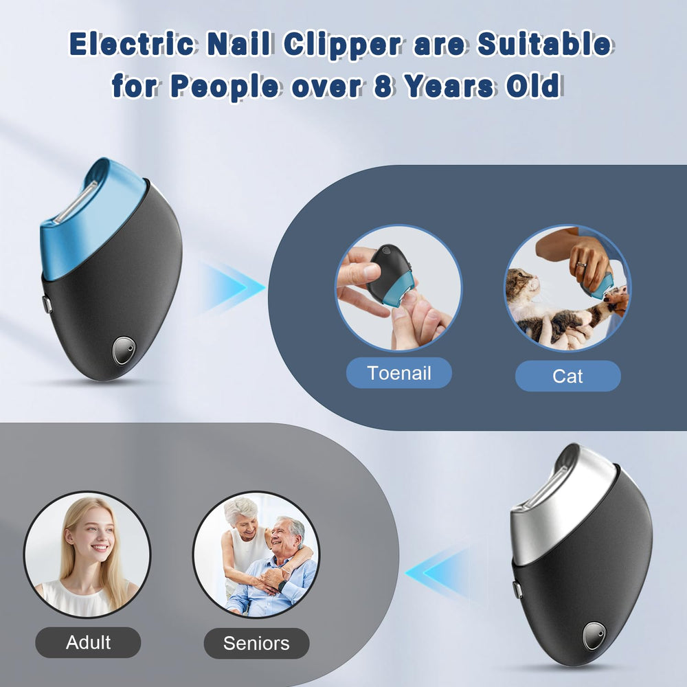 LE.VOLIFE Thick-nail capability with replacement heads for tough nails