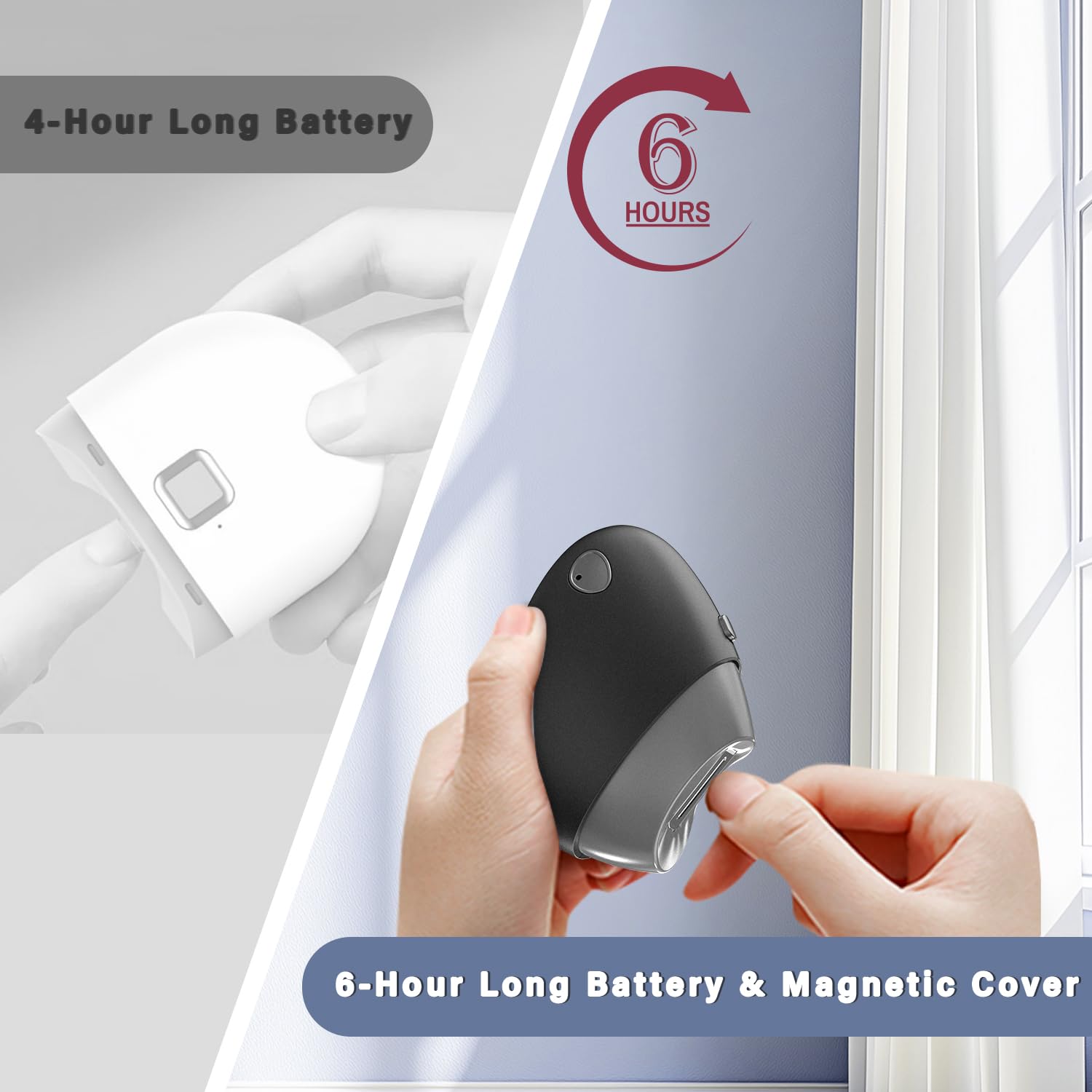 LE.VOLIFE Type-C charging provides quick power in a compact device