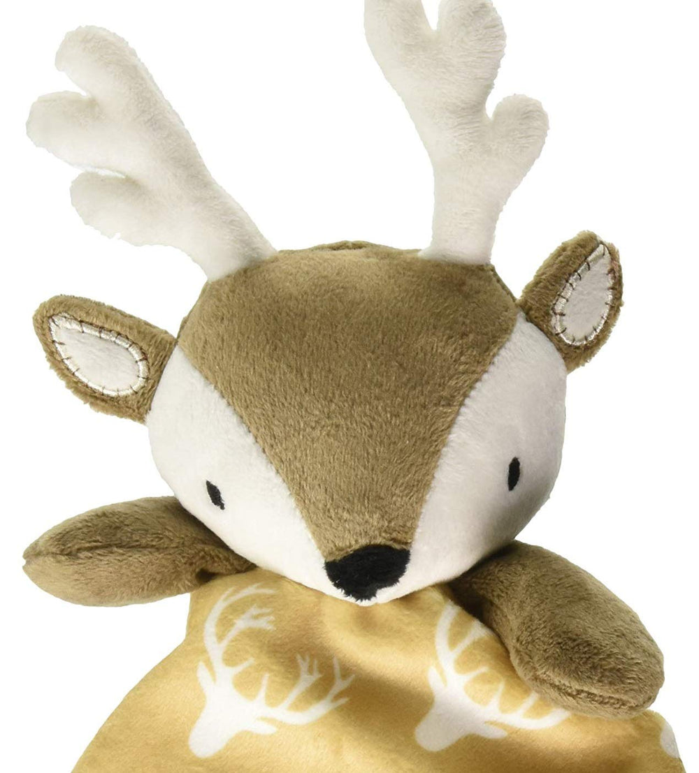 Levtex Home deer lovey with plush head and blanket for gentle comfort.