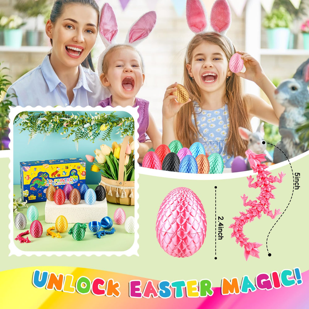 LEWELLRY dragon eggs treasure-hunt setup supports interactive play.
