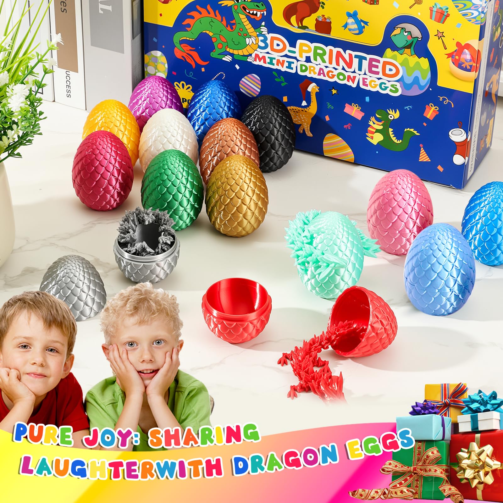 LEWELLRY dragon master bundle box doubles display options and gifting.