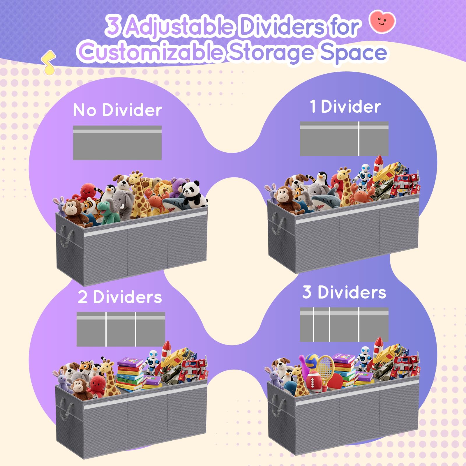 Dustproof lid keeps contents protected with Lewondr chest.