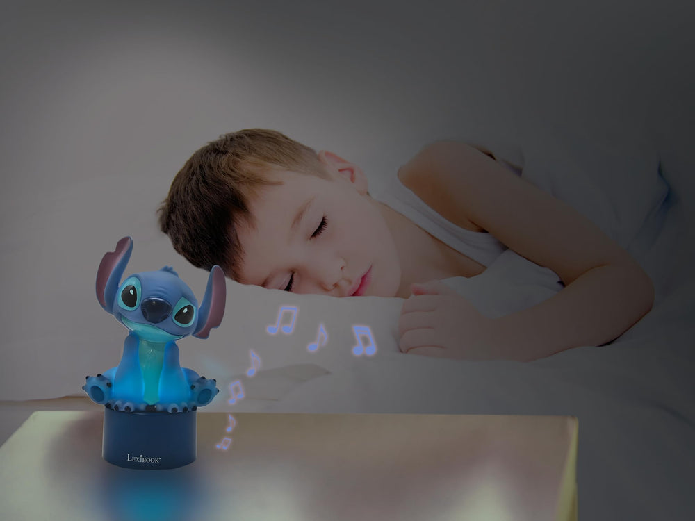 LEXiBOOK Stitch nightlight makes a thoughtful gift with a magical Disney Stitch theme.