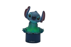 LEXiBOOK Stitch nightlight with speaker plays clear audio alongside bedtime stories.