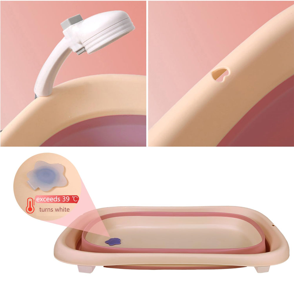 LEXIW edge hooks provide easy storage for bath essentials.