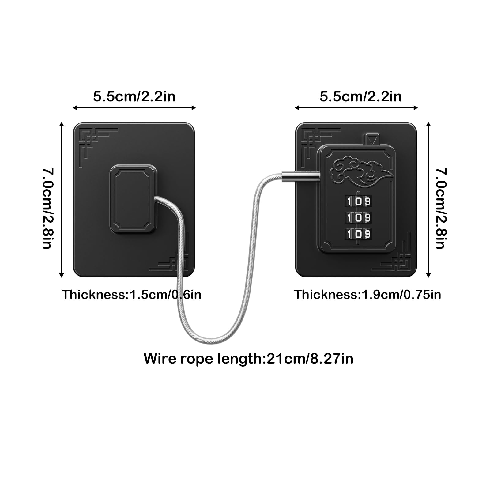 Lexng compact fridge lock in action protects snacks and meals