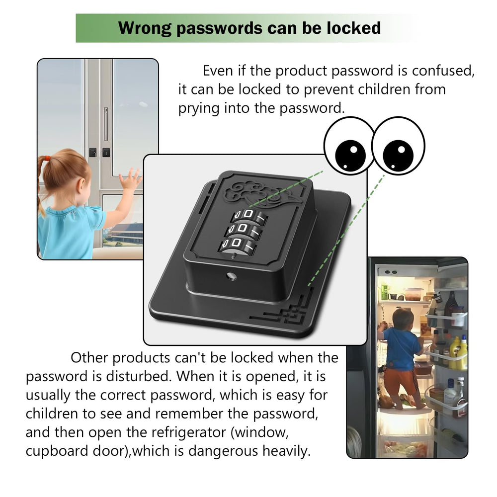 Lexng multi-use lock fits cabinets, drawers, and appliances