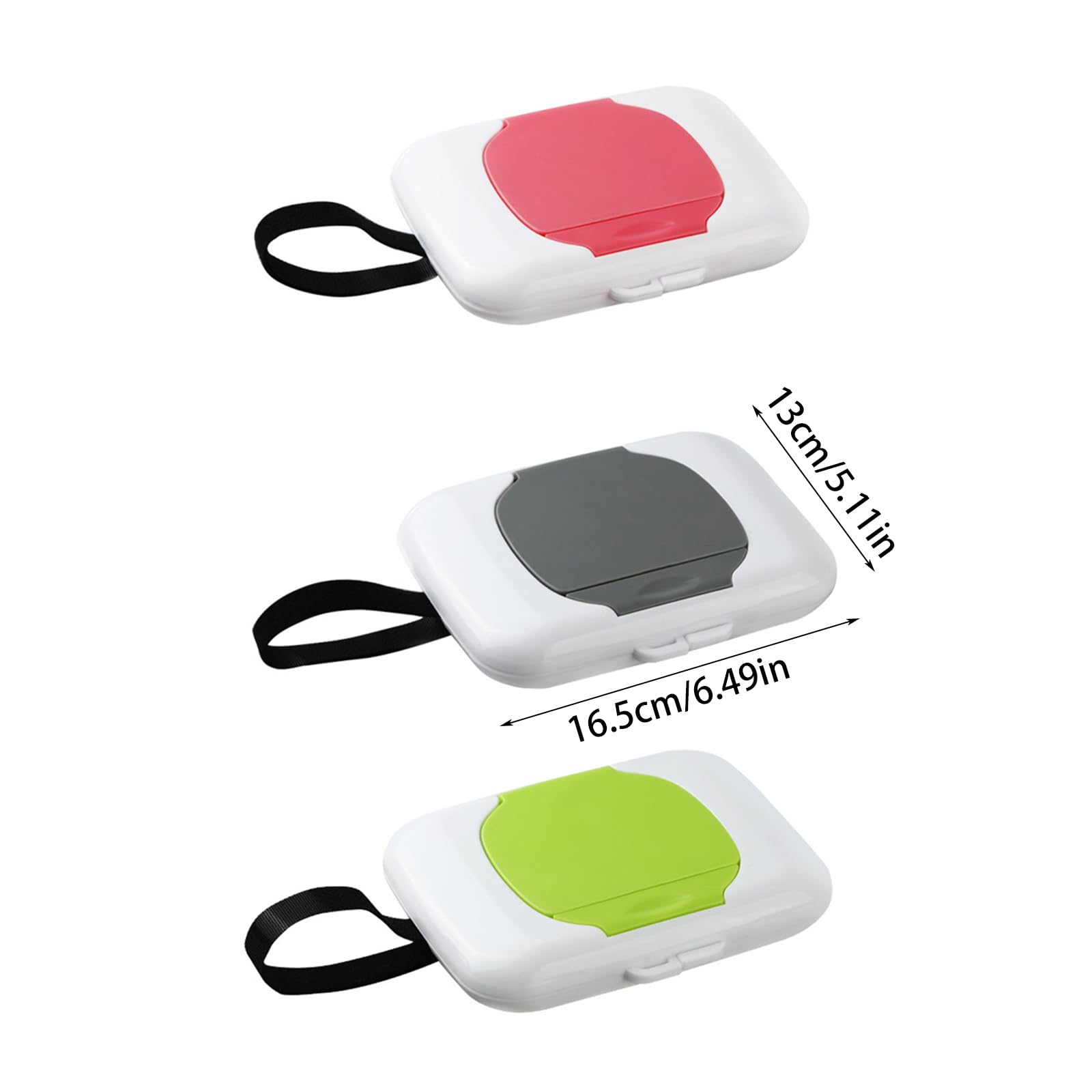 LEYILE reusable wipe container in green for eco-conscious families