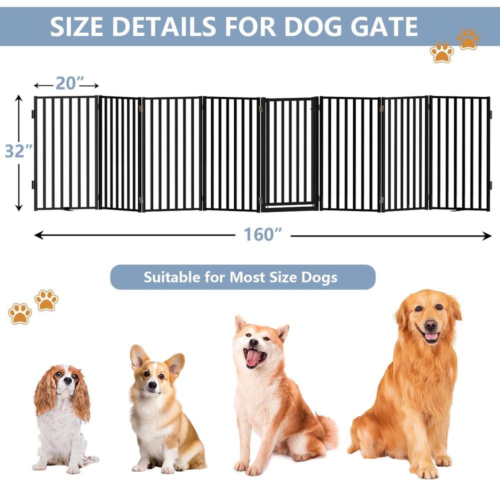 Lezbanz foldable pet gate panels adapt to corners and hallways.