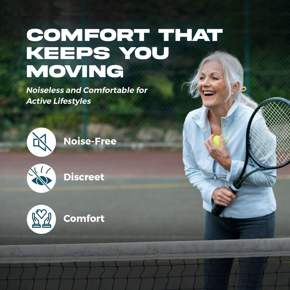 LFDAVP adult diaper covers waterproof outerwear supports day-long confidence.