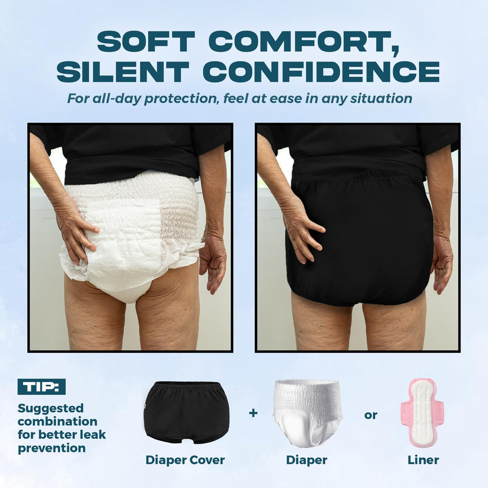 LFDAVP over disposable diapers wear, suitable for long drives and discreet daily use