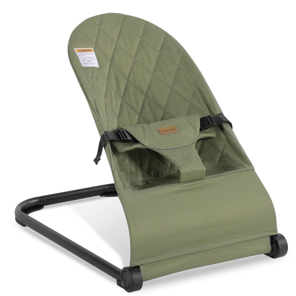 Lfhiwhd Baby Bouncer Seat with natural rocking motion calms infants