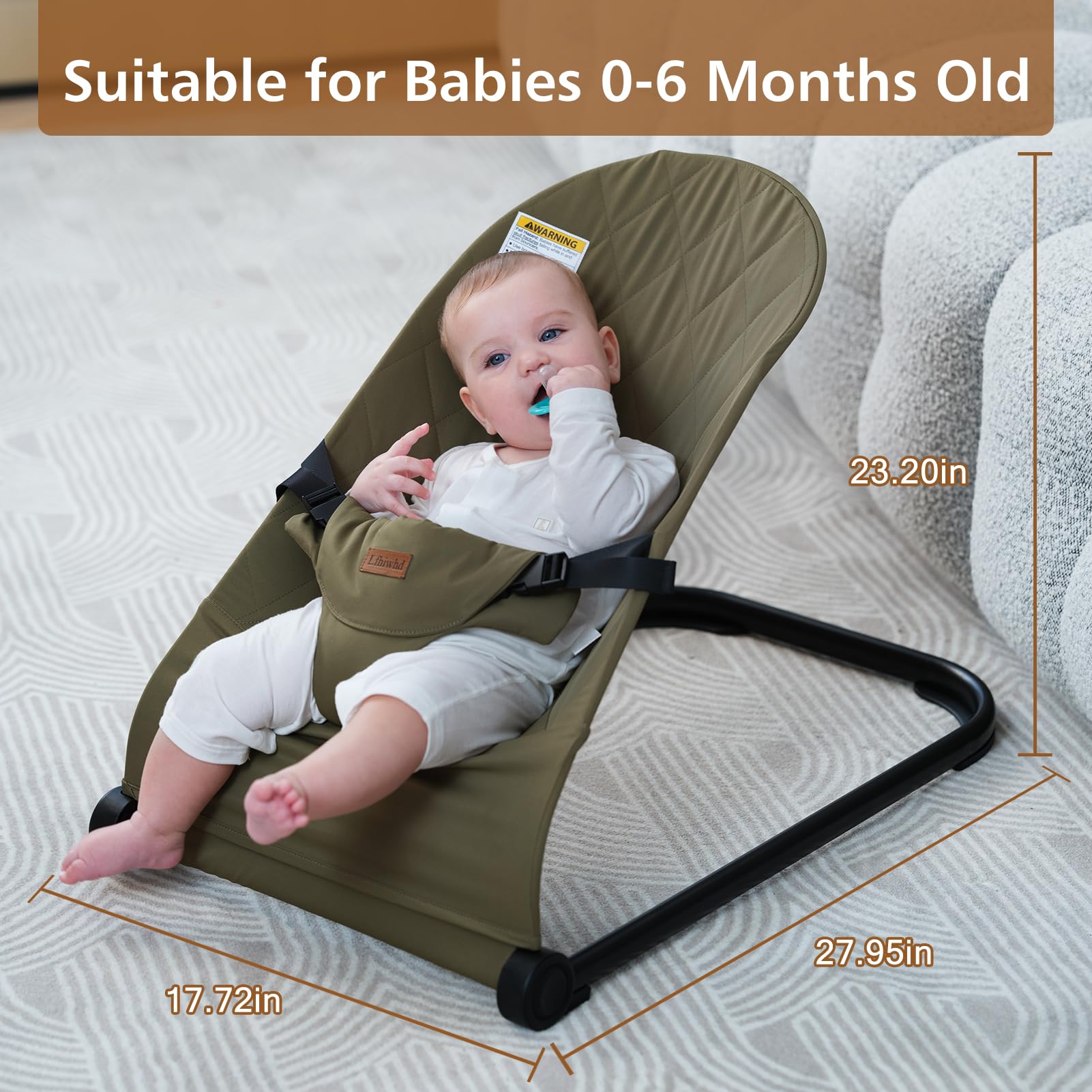 Lfhiwhd Bouncer suitable for newborns up to 20 lbs