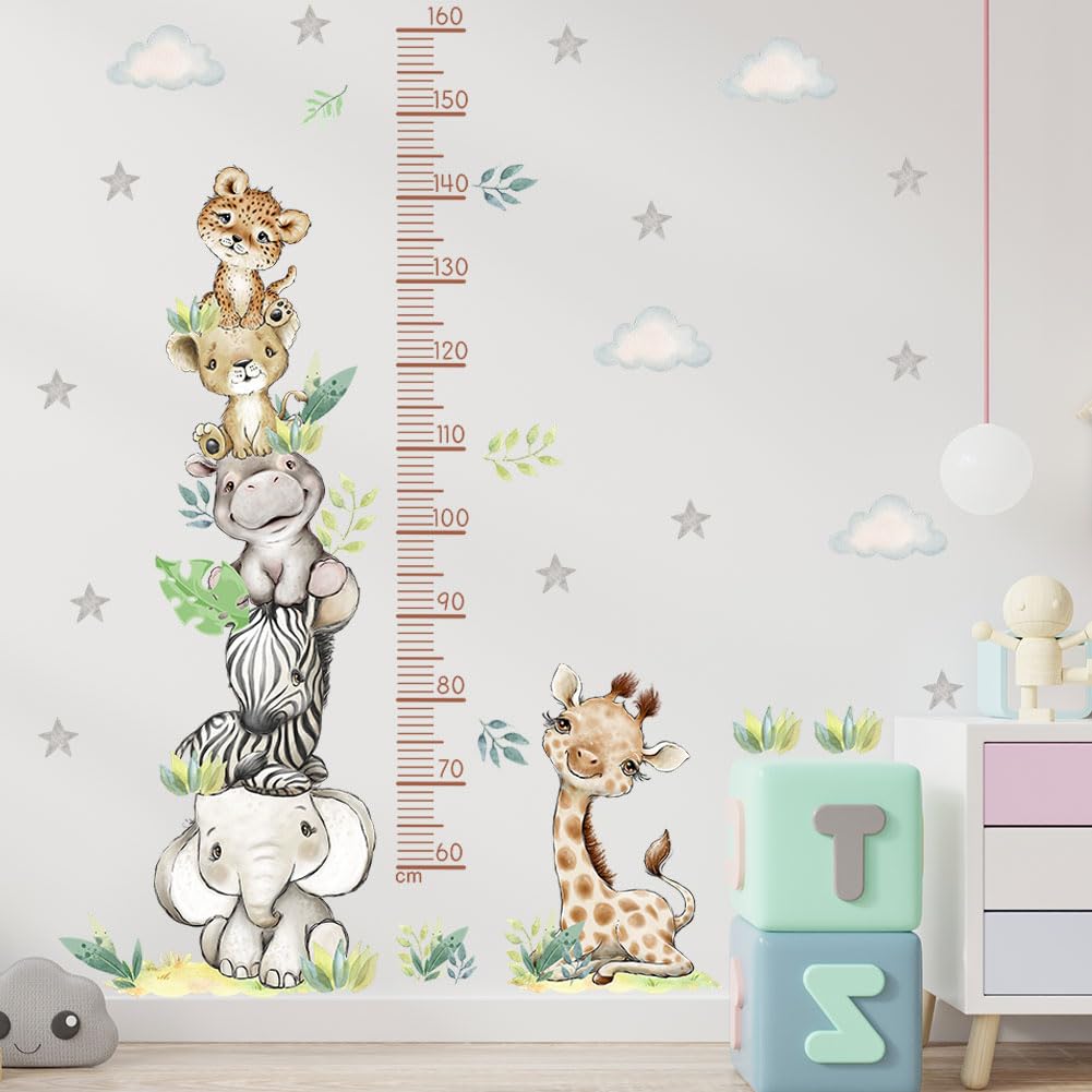 LFQZSNHD height chart sticker aids simple, fun growth measurement.