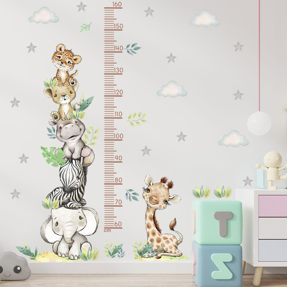 LFQZSNHD height chart sticker aids simple, fun growth measurement.