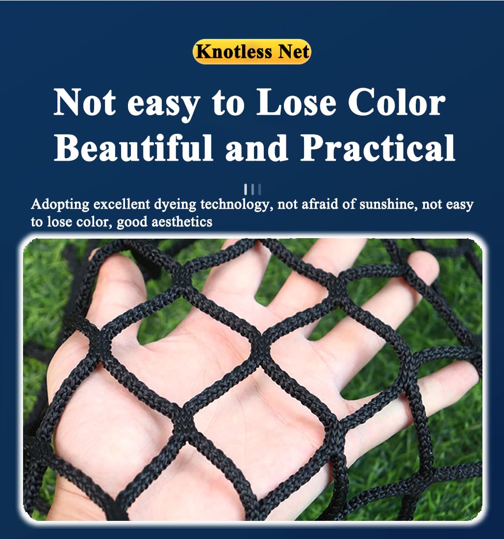 LGLFDJ knotless fence protective netting with uniform mesh for safety.