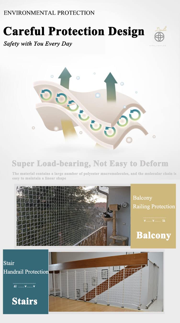 LGLFDJ safety netting garden fence—durable mesh to protect plants and small animals.