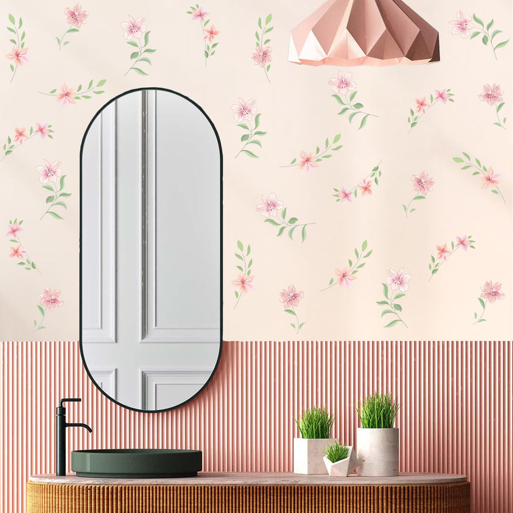 LHIUEM nursery wall decor pink brings soft whimsy to baby's space